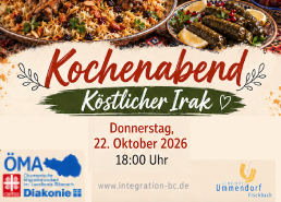 Kochabend Irak